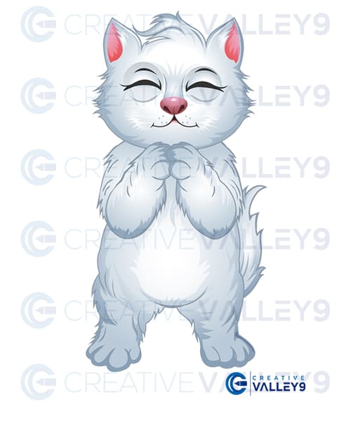 Cat characters design