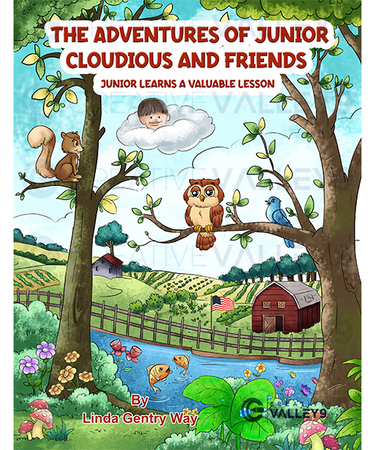 Children book cover illustration